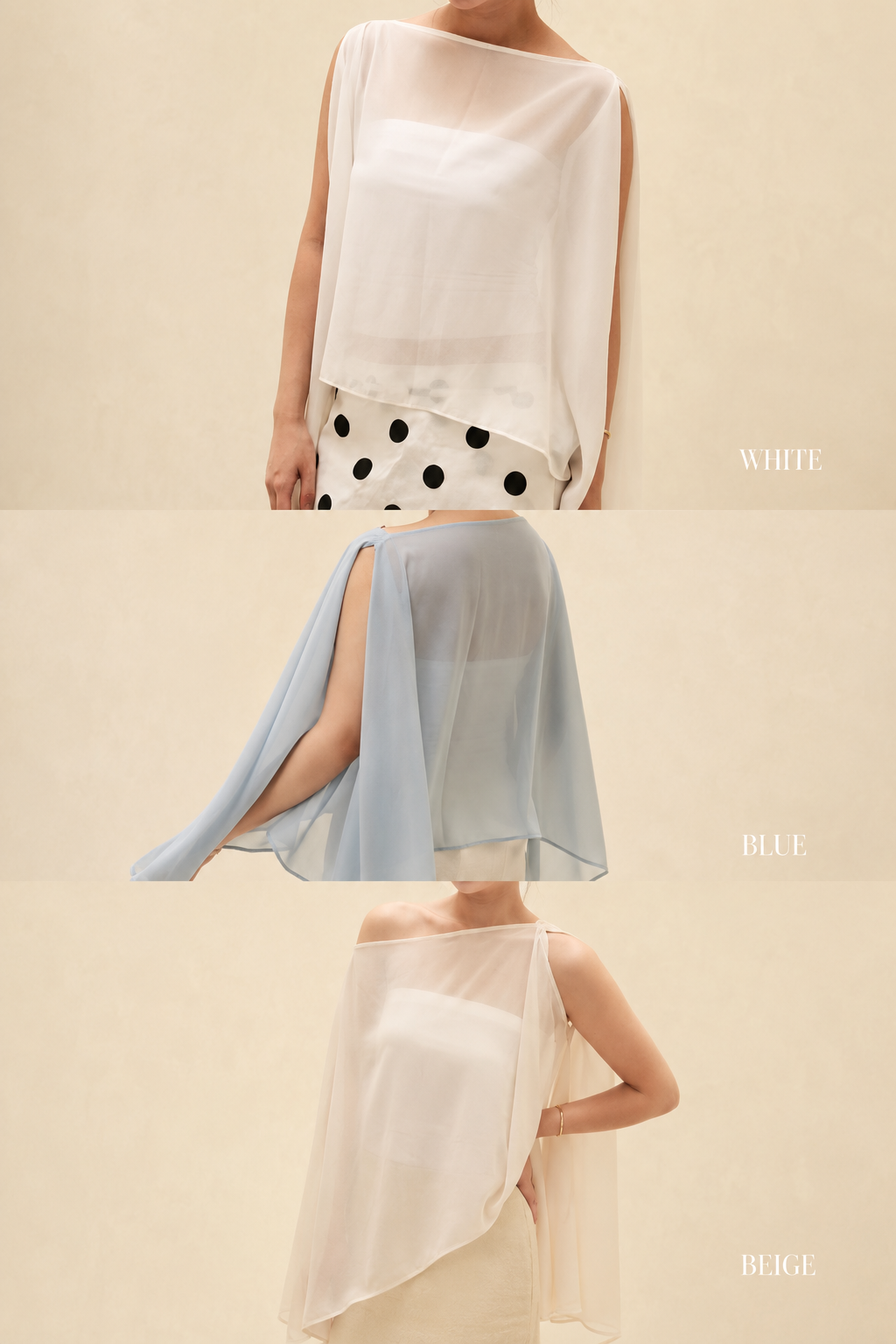 PAIGE MULTISTYLING SCARF TOP - Image 2